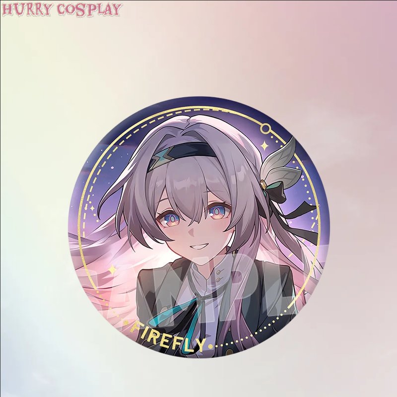 Honkai: Star Rail,Badge,Honkai Star Rail Character Badges 75mm Part 1